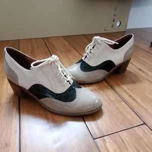Jeffrey Campbell William Booties Patent oxfords